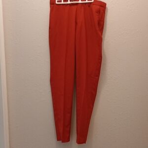 Women's Classic Red Chinos